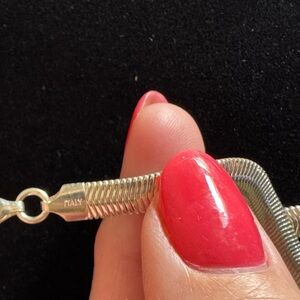 Silver Snake Chain Necklace